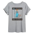 thumbnail image 1 of Toy Story 4 - Type Block Bo Peep - Juniors Ideal Flowy Muscle T-Shirt, 1 of 5