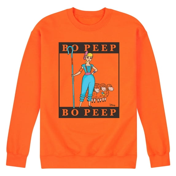 Toy Story 4 - Type Block Bo Peep - Men's Crew Neck Fleece Pullover