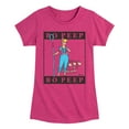 thumbnail image 1 of Toy Story 4 - Type Block Bo Peep - Toddler & Youth Girls Short Sleeve Graphic T-Shirt, 1 of 5