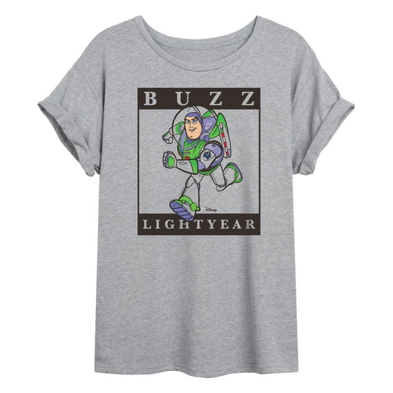 Toy Story 4 - Type Block Buzz - Women's Oversized T-Shirt