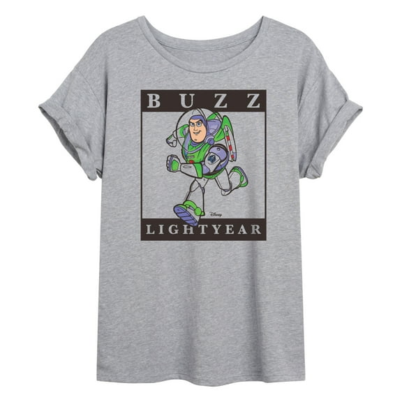 Toy Story 4 - Type Block Buzz - Women's Oversized T-Shirt