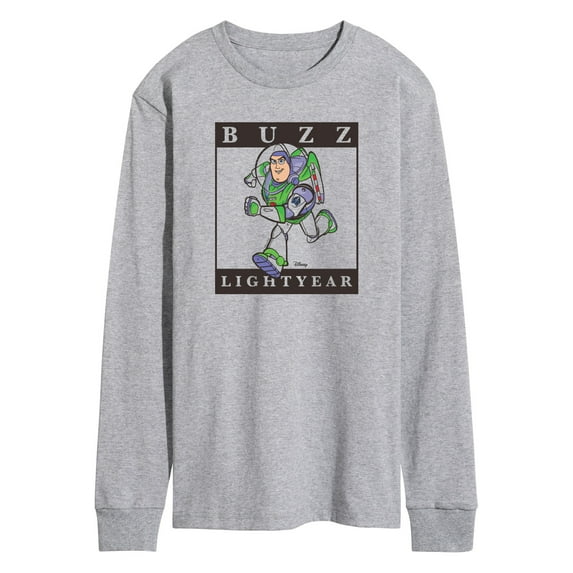 Toy Story 4 - Type Block Buzz - Men's Long Sleeve T-Shirt