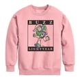 thumbnail image 1 of Toy Story 4 - Type Block Buzz - Toddler & Youth Crewneck Fleece Sweatshirt, 1 of 4