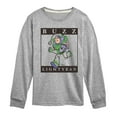 thumbnail image 1 of Toy Story 4 - Type Block Buzz - Toddler & Youth Long Sleeve Graphic T-Shirt, 1 of 5