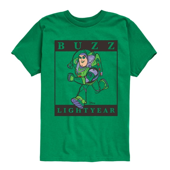Toy Story 4 - Type Block Buzz - Toddler & Youth Short Sleeve Graphic T-Shirt