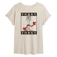 thumbnail image 1 of Toy Story 4 - Type Block Forky - Juniors Ideal Flowy Muscle T-Shirt, 1 of 5