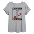 thumbnail image 1 of Toy Story 4 - Type Block Forky - Juniors Ideal Flowy Muscle T-Shirt, 1 of 5