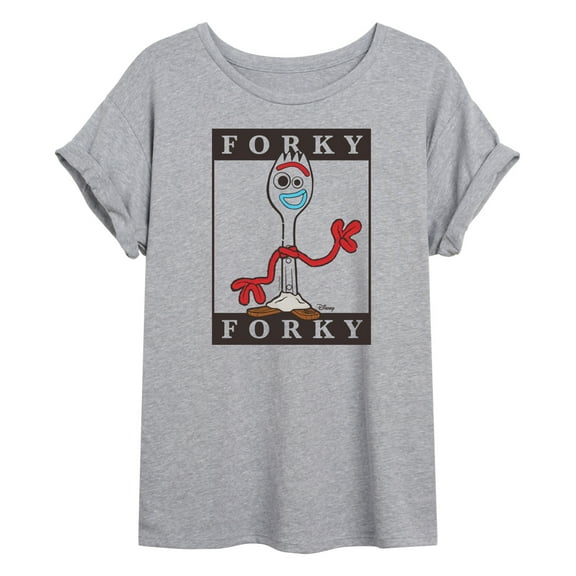 Toy Story 4 - Type Block Forky - Women's Oversized T-Shirt