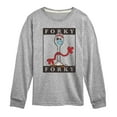 thumbnail image 1 of Toy Story 4 - Type Block Forky - Toddler & Youth Long Sleeve Graphic T-Shirt, 1 of 5