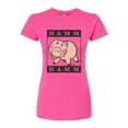 thumbnail image 1 of Toy Story 4 - Type Block Hamm - Juniors Fitted Graphic T-Shirt, 1 of 5