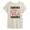 thumbnail image 1 of Toy Story 4 - Type Block Hamm - Women's Oversized T-Shirt, 1 of 5