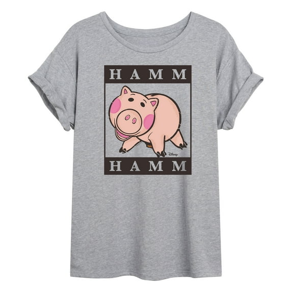 Toy Story 4 - Type Block Hamm - Women's Oversized T-Shirt