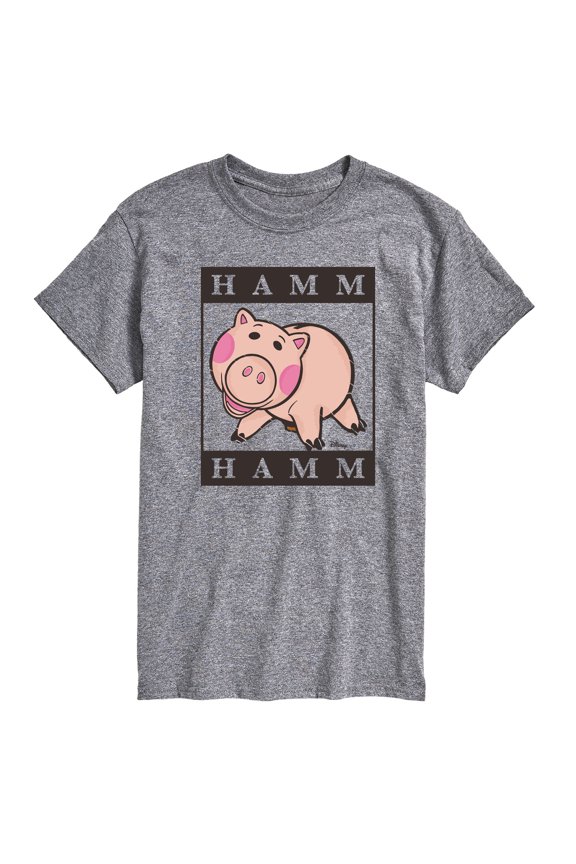 Toy Story 4 - Type Block Hamm - Men's Short Sleeve Graphic T-Shirt