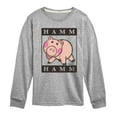thumbnail image 1 of Toy Story 4 - Type Block Hamm - Toddler & Youth Long Sleeve Graphic T-Shirt, 1 of 5
