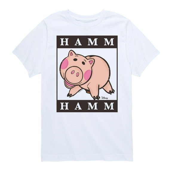 Toy Story 4 - Type Block Hamm - Toddler & Youth Short Sleeve Graphic T-Shirt
