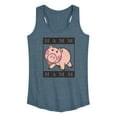 thumbnail image 1 of Toy Story 4 - Type Block Hamm - Women's Racerback Tank Top, 1 of 5