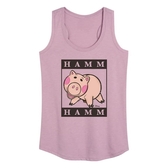 Toy Story 4 - Type Block Hamm - Women's Racerback Tank Top