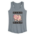 thumbnail image 1 of Toy Story 4 - Type Block Hamm - Women's Racerback Tank Top, 1 of 5