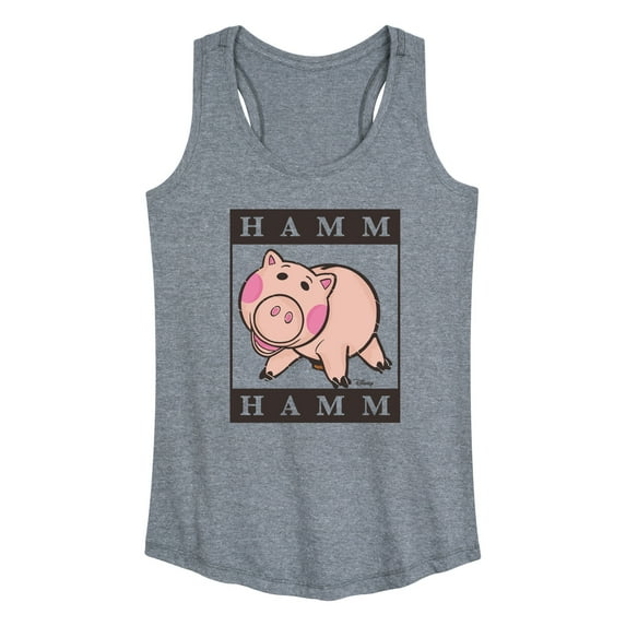 Toy Story 4 - Type Block Hamm - Women's Racerback Tank Top