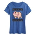 thumbnail image 1 of Toy Story 4 - Type Block Hamm - Women's Short Sleeve Graphic T-Shirt, 1 of 5