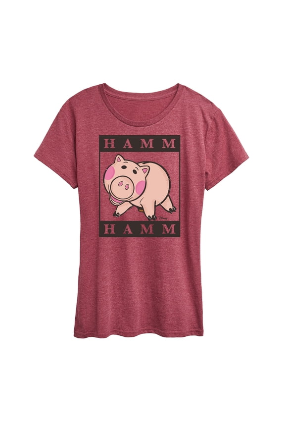 Toy Story 4 - Type Block Hamm - Women's Short Sleeve Graphic T-Shirt