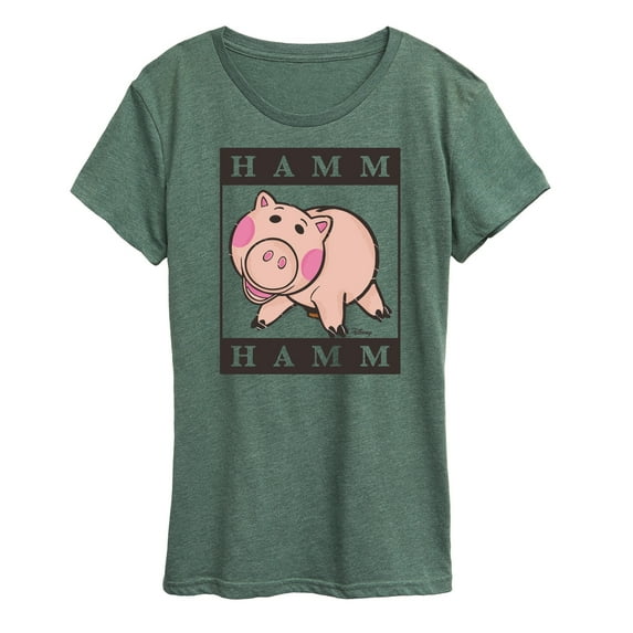 Toy Story 4 - Type Block Hamm - Women's Short Sleeve Graphic T-Shirt