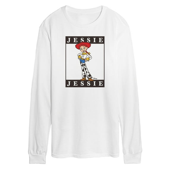 Toy Story 4 - Type Block Jessie - Men's Long Sleeve T-Shirt