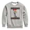 thumbnail image 1 of Toy Story 4 - Type Block Jessie - Toddler & Youth Crewneck Fleece Sweatshirt, 1 of 5