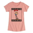 thumbnail image 1 of Toy Story 4 - Type Block Jessie - Toddler & Youth Girls Short Sleeve Graphic T-Shirt, 1 of 6