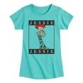 thumbnail image 1 of Toy Story 4 - Type Block Jessie - Toddler & Youth Girls Short Sleeve Graphic T-Shirt, 1 of 5