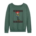 thumbnail image 1 of Toy Story 4 - Type Block Jessie - Women's Lightweight French Terry Long Sleeve Shirt, 1 of 5