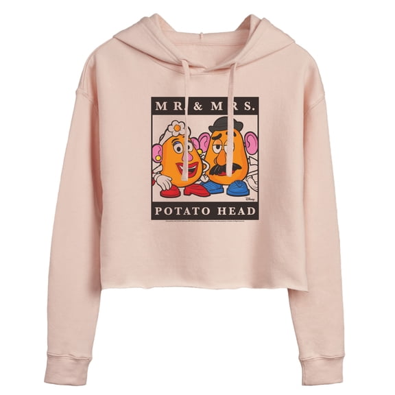 Toy Story 4 - Type Block Potato Head - Juniors Cropped Pullover Hoodie