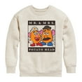 thumbnail image 1 of Toy Story 4 - Type Block Potato Head - Toddler & Youth Crewneck Fleece Sweatshirt, 1 of 5