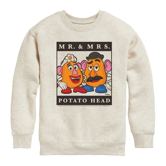 Toy Story 4 - Type Block Potato Head - Toddler & Youth Crewneck Fleece Sweatshirt