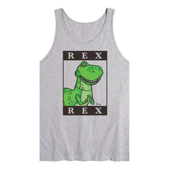 Toy Story 4 - Type Block Rex - Men's Jersey Tank Top