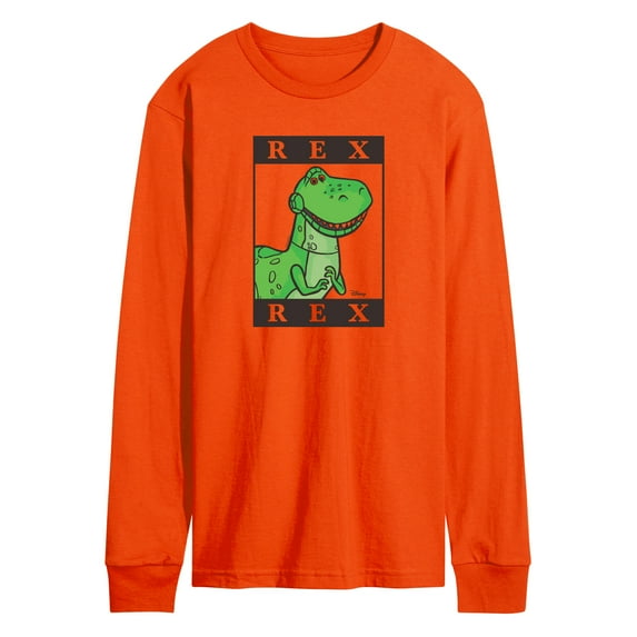 Toy Story 4 - Type Block Rex - Men's Long Sleeve T-Shirt