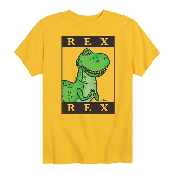 Toy Story 4 - Type Block Rex - Toddler & Youth Short Sleeve Graphic T-Shirt