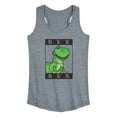 thumbnail image 1 of Toy Story 4 - Type Block Rex - Women's Racerback Tank Top, 1 of 5