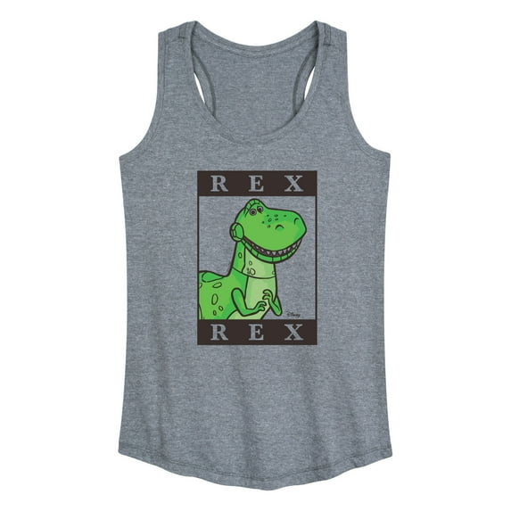 Toy Story 4 - Type Block Rex - Women's Racerback Tank Top