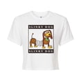 thumbnail image 1 of Toy Story 4 - Type Block Slinky - Juniors Cropped Cotton Blend T-Shirt, 1 of 5