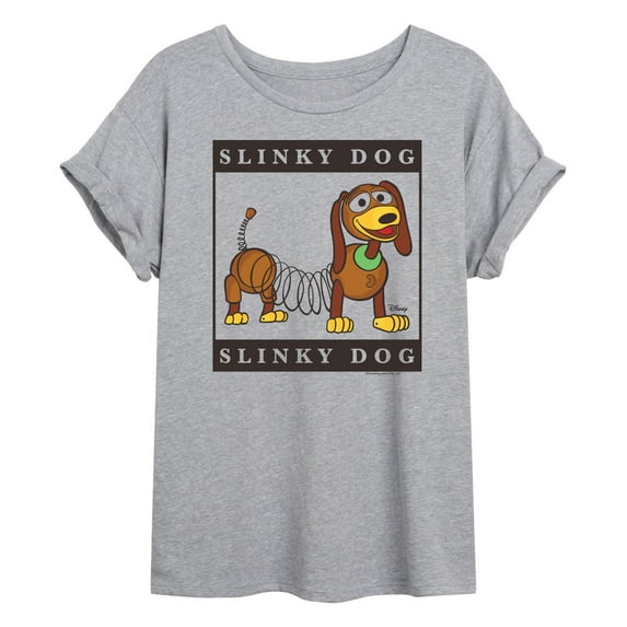 Toy Story 4 - Type Block Slinky - Women's Oversized T-Shirt