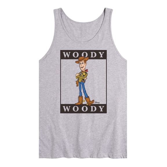 Toy Story 4 - Type Block Woody - Men's Jersey Tank Top