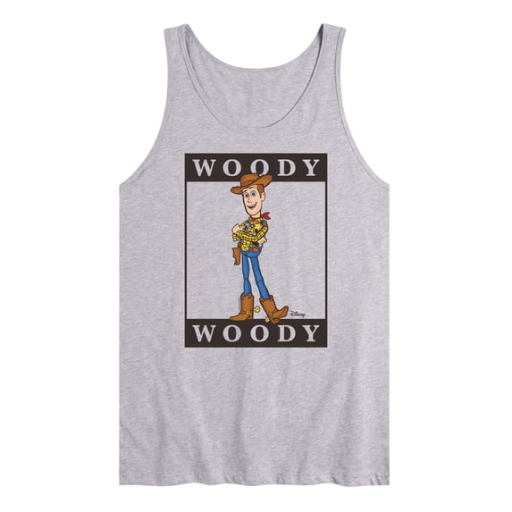 Toy Story 4 - Type Block Woody - Men's Jersey Tank Top