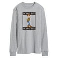 thumbnail image 1 of Toy Story 4 - Type Block Woody - Men's Long Sleeve T-Shirt, 1 of 5