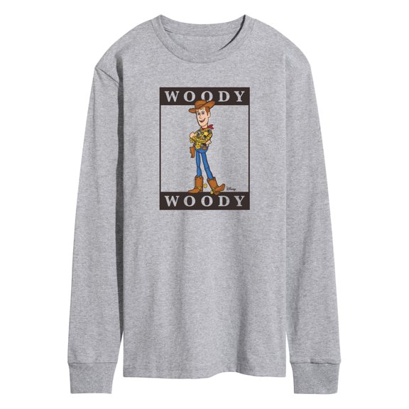 Toy Story 4 - Type Block Woody - Men's Long Sleeve T-Shirt