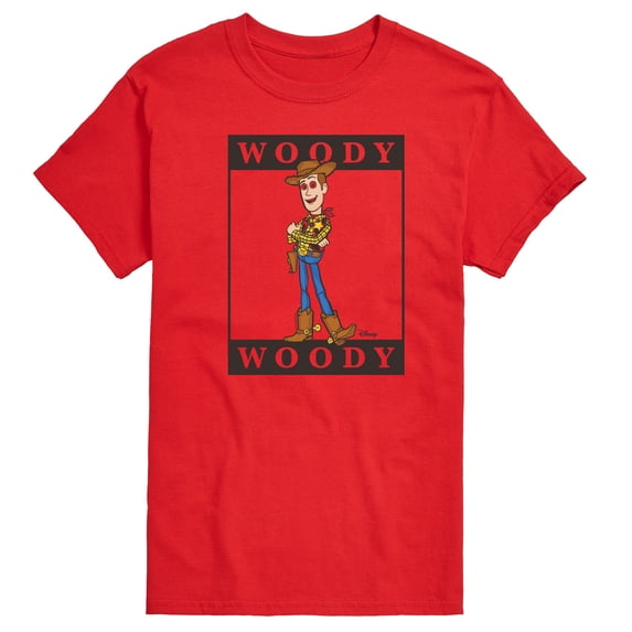 Toy Story 4 - Type Block Woody - Men's Short Sleeve Graphic T-Shirt