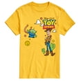 thumbnail image 1 of Toy Story 4 - Woody And Alien Western - Men's Short Sleeve Graphic T-Shirt, 1 of 4