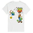 thumbnail image 1 of Toy Story 4 - Woody And Alien Western - Men's Short Sleeve Graphic T-Shirt, 1 of 4