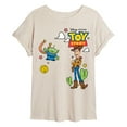 thumbnail image 1 of Toy Story 4 - Woody And Alien Western - Womens Oversized Graphic T-Shirt, 1 of 4