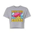 thumbnail image 1 of Toy Story 4 - Woody Dust Yer Boots - Juniors Cropped Cotton Blend T-Shirt, 1 of 5